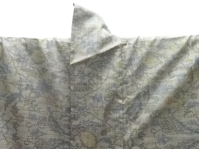  花更紗模様織出し本場大島紬着物（5マルキ）